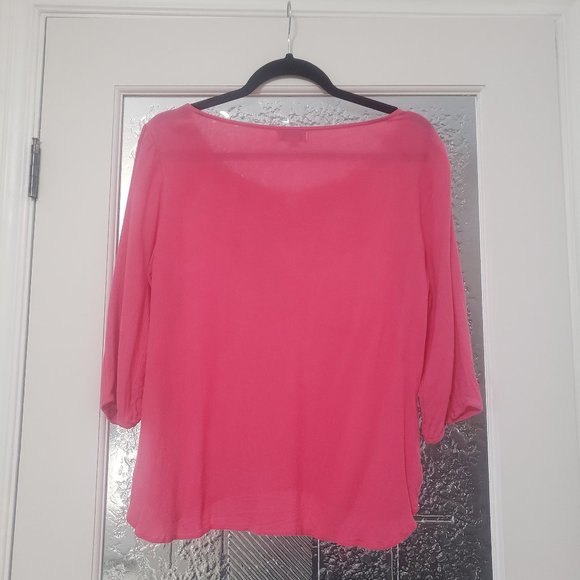 Pink Flowy Top - Picture 3 of 4